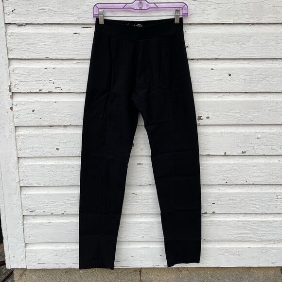 ETHYL The Classic Cozy Knit Pull On Slim Pant, Black- Size 2 - Picture 2 of 6